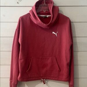 Puma | Women’s Hot Pink Hoodie, Size M